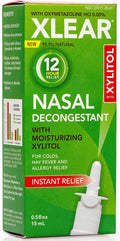 Xlear 12-Hour Natural Saline Nasal Decongestant Spray - 12H Relief