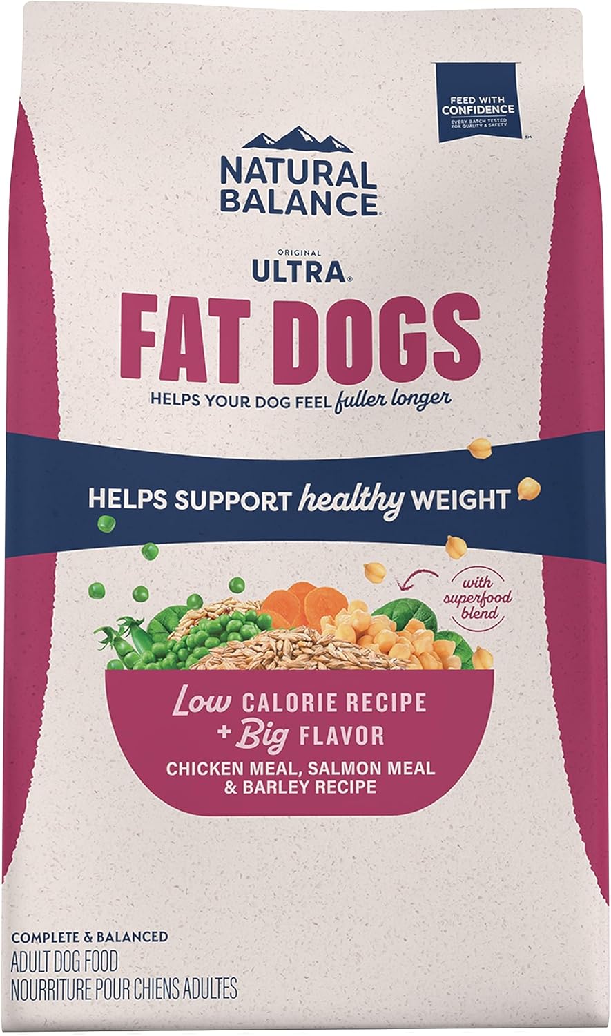 Natural Balance Original Ultra Fat Dogs Chicken Meal & Salmon Recipe