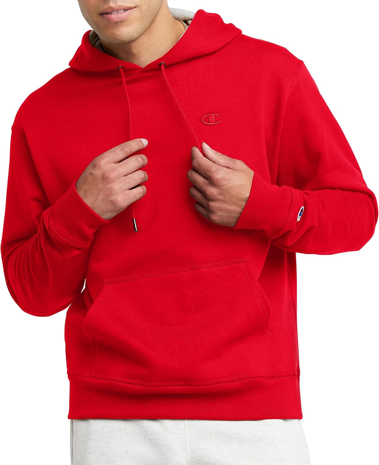 Champion Men's Pullover Fleece Hoodie for Comfort and Style