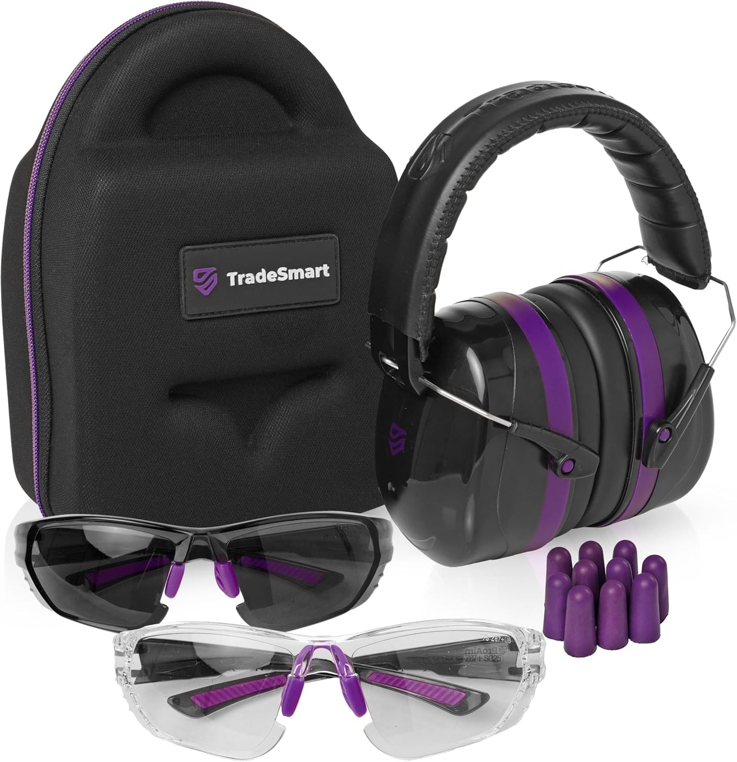 TradeSmart All-in-One Shooting Ear Protection for Comfort