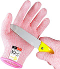 Cut Resistant Gloves for Kids 4-6 Years - Level 5 Safety