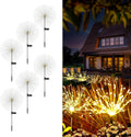 Solar Fireworks Lights for Outside 150LED - Warm White Garden Decor