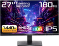 ASRock 27-inch 180Hz Gaming Monitor PG27QFT1B - High Refresh QHD