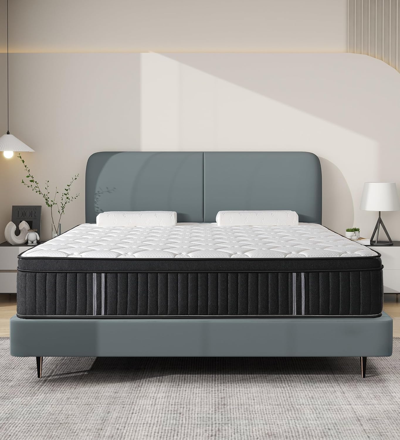 Full Size Mattress with Memory Foam & Pocket Spring Support
