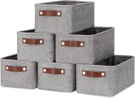 DULLEMELO Small Storage Baskets for Home and Office Organization
