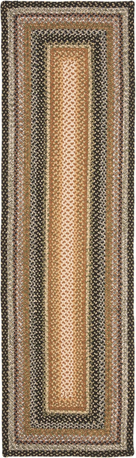 SAFAVIEH Washable Outdoor Braided Runner Rug - 2ft 3in x 22ft Multi