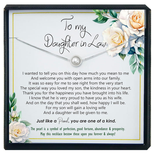 Gift to Bride from Mother in Law - Be Wished Necklace