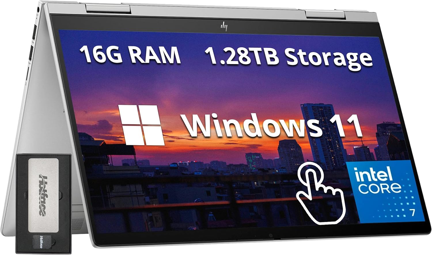 HP Envy x360 2-in-1 14in FHD Touchscreen Laptop with Core 7