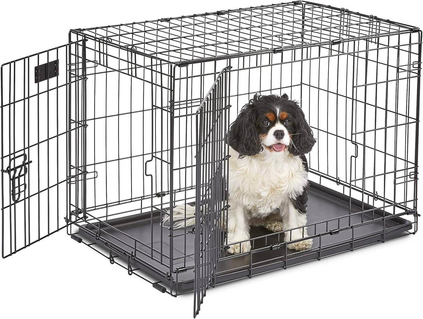 MidWest Homes for Pets 30-Inch Two-Door iCrate for Medium Dogs