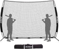 Sports Barrier Net Backstop for Baseball and Multi-Sport Practice