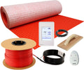 80sqft Electric Radiant Floor Heating System - Infloor Heat Kit