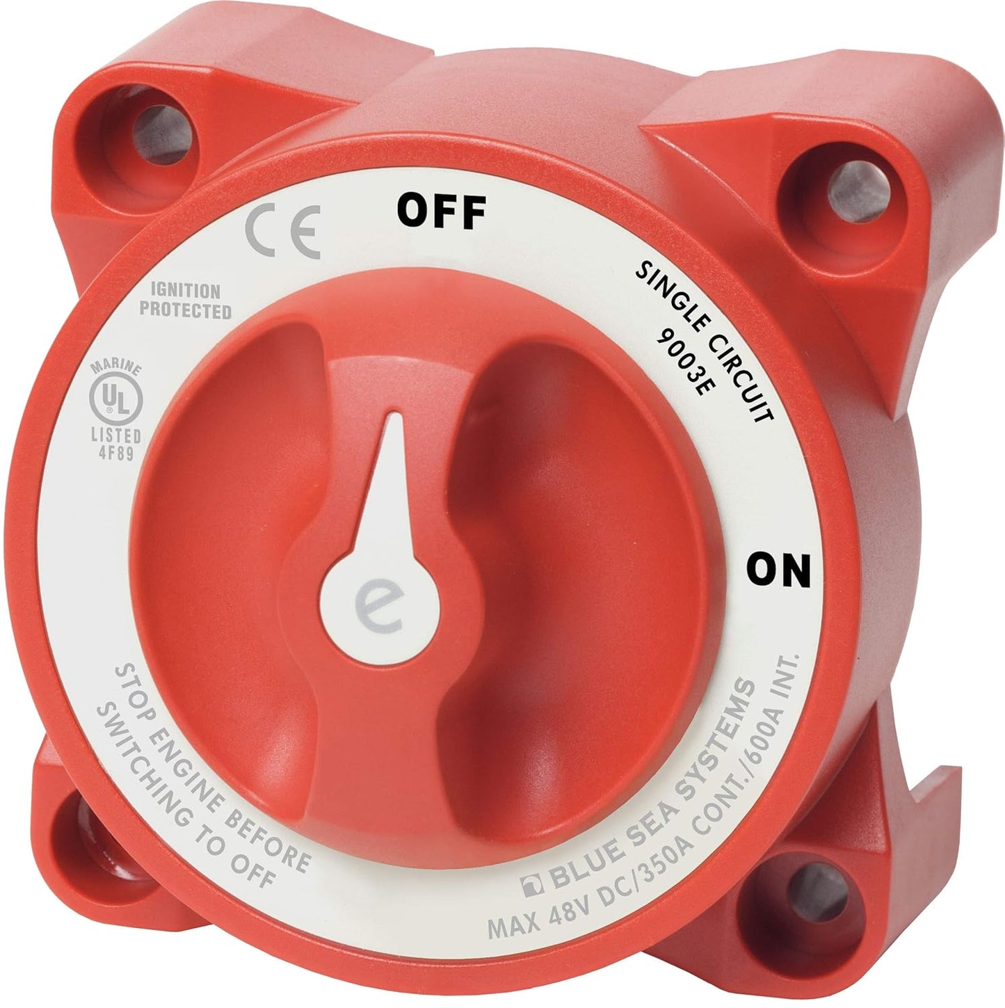 Blue Sea Systems 9003E e-Series Compact Battery Switch for Boats