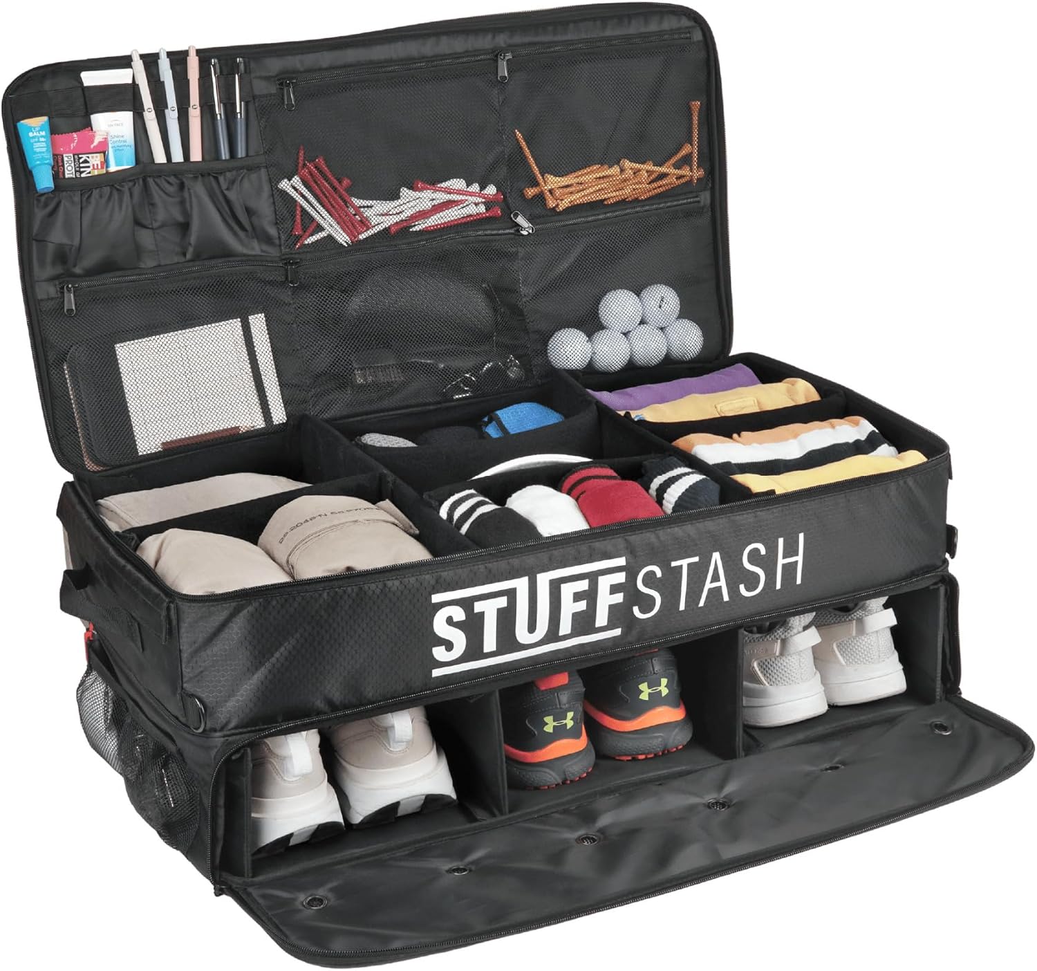 Extra Large Golf Trunk Organizer for Car & SUV Storage Needs