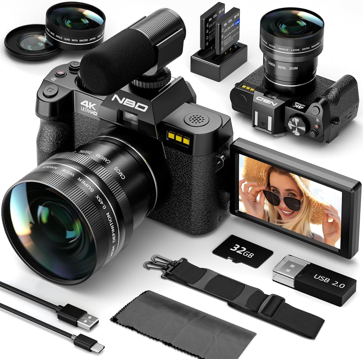 Capture Clarity Anywhere with 48MP Travel Camera!