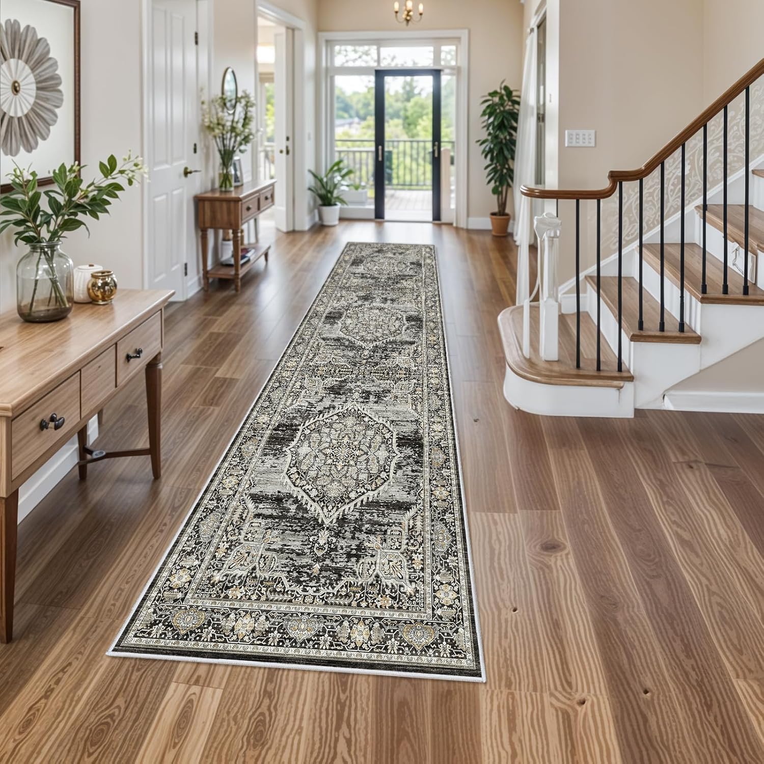 Washable Hallway Runner Rugs 3x12: Soft and Stylish Carpet