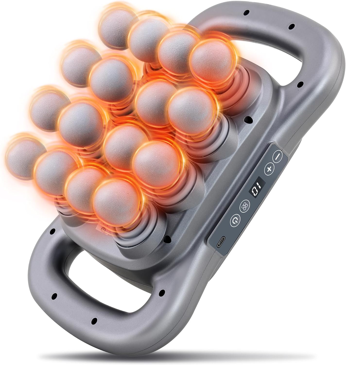 16-Head Massage Gun Set for Deep Tissue Relief and Recovery