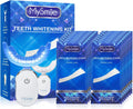 Teeth Whitening Strips Kit with LED Light - Fast Non-Sensitive Results