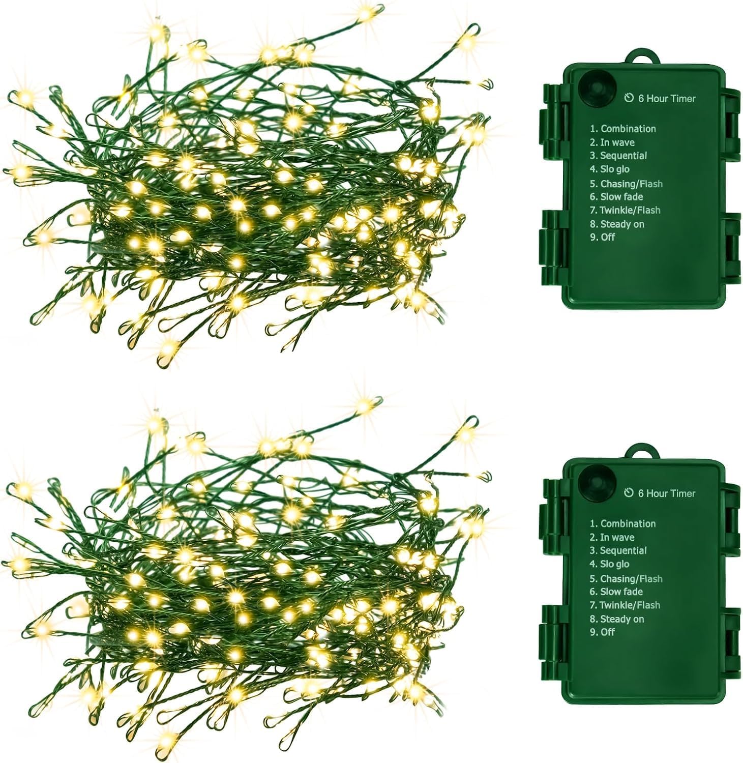 Outdoor Fairy Lights Battery Operated for Festive Decor