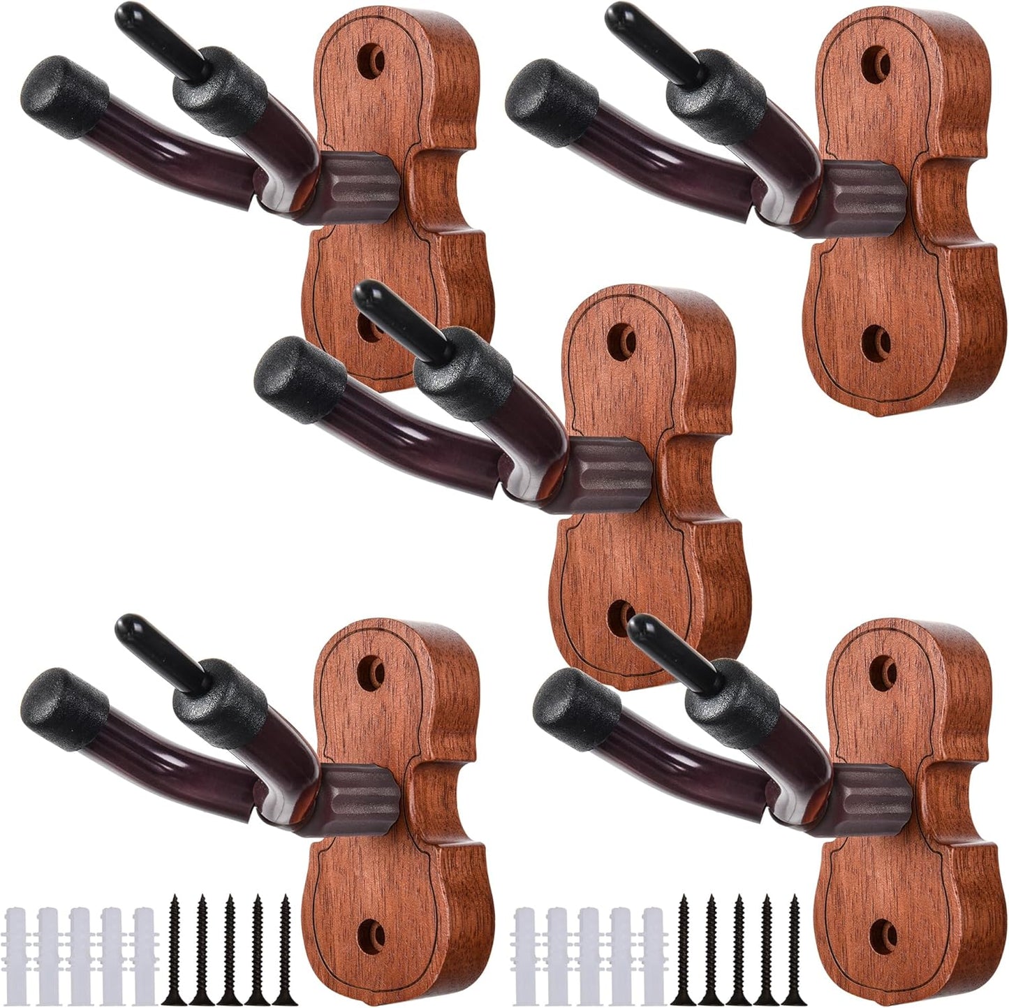 Display Your Violins in Style with 5-Pack Hangers!