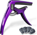 Gradient Royal Silk Purple Heavy-Duty Guitar Capo Salvori