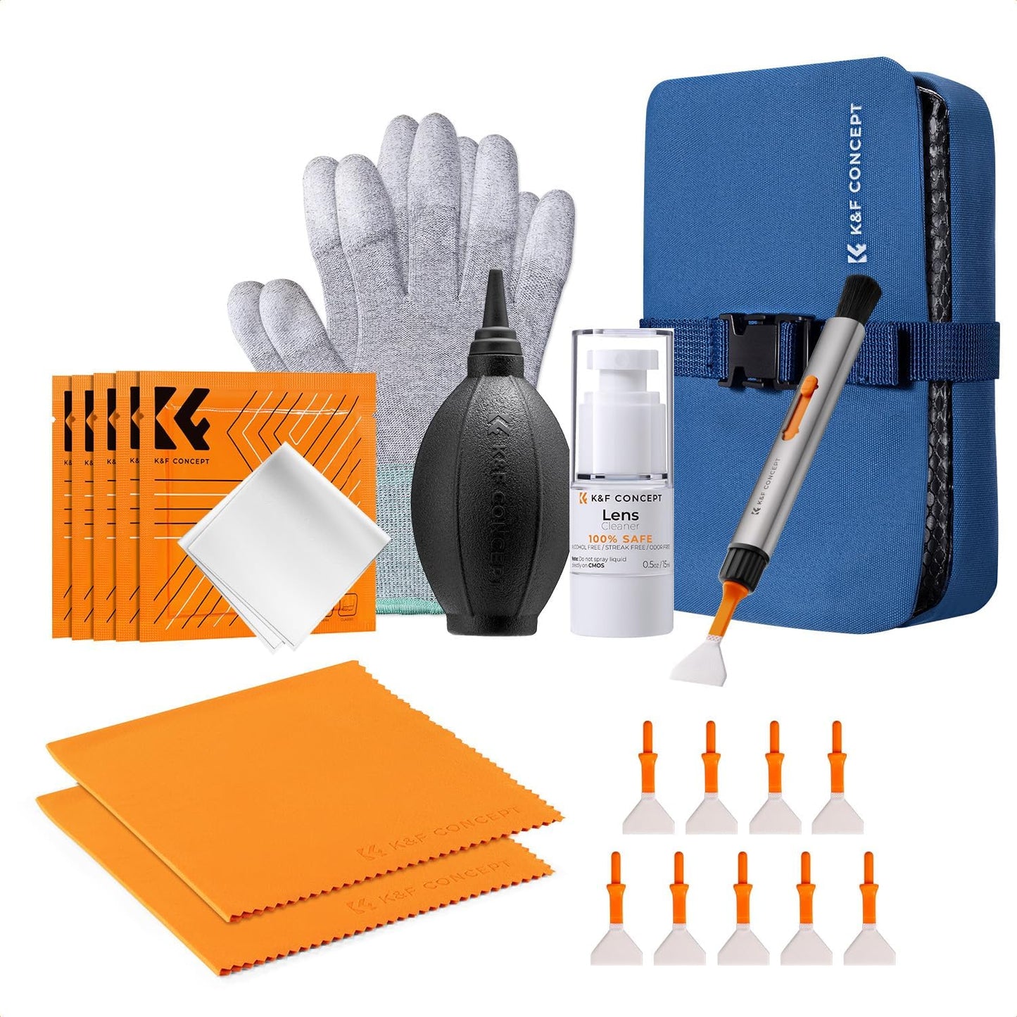 23 in 1 Camera Lens Cleaning Kit for DSLR with Essential Tools