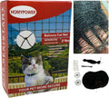 Cat Netting Balcony Safety Net - Stainless Steel Reinforced 10x26 ft