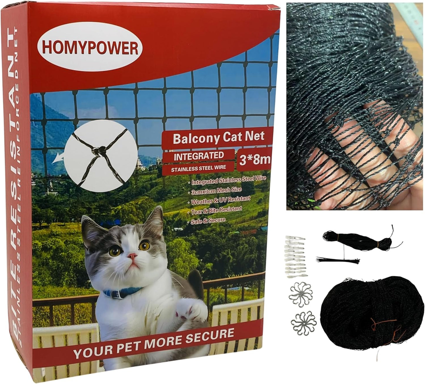 Cat Netting Balcony for Safety and Protection of Your Pets