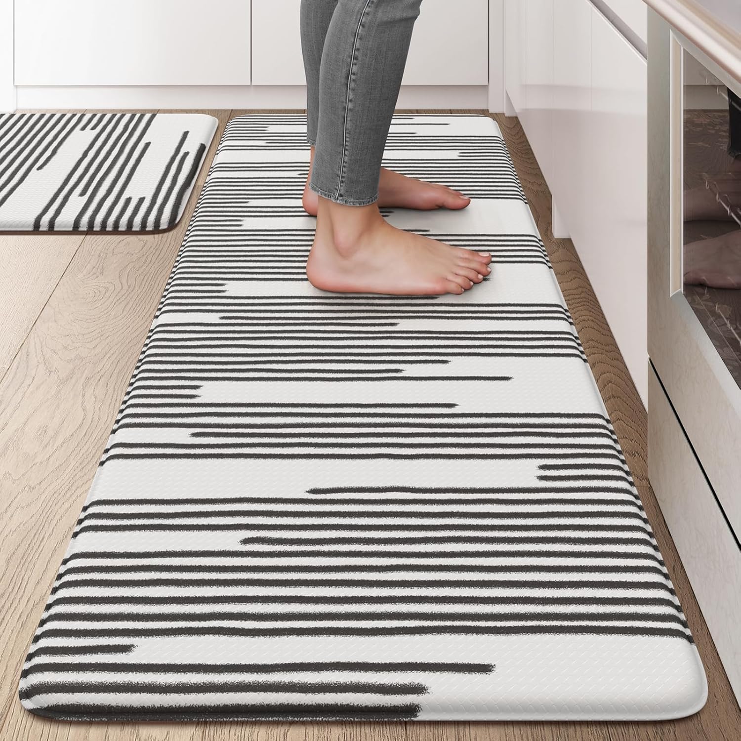 KIMODE Cushioned Anti Fatigue Kitchen Mats for Comfort & Safety