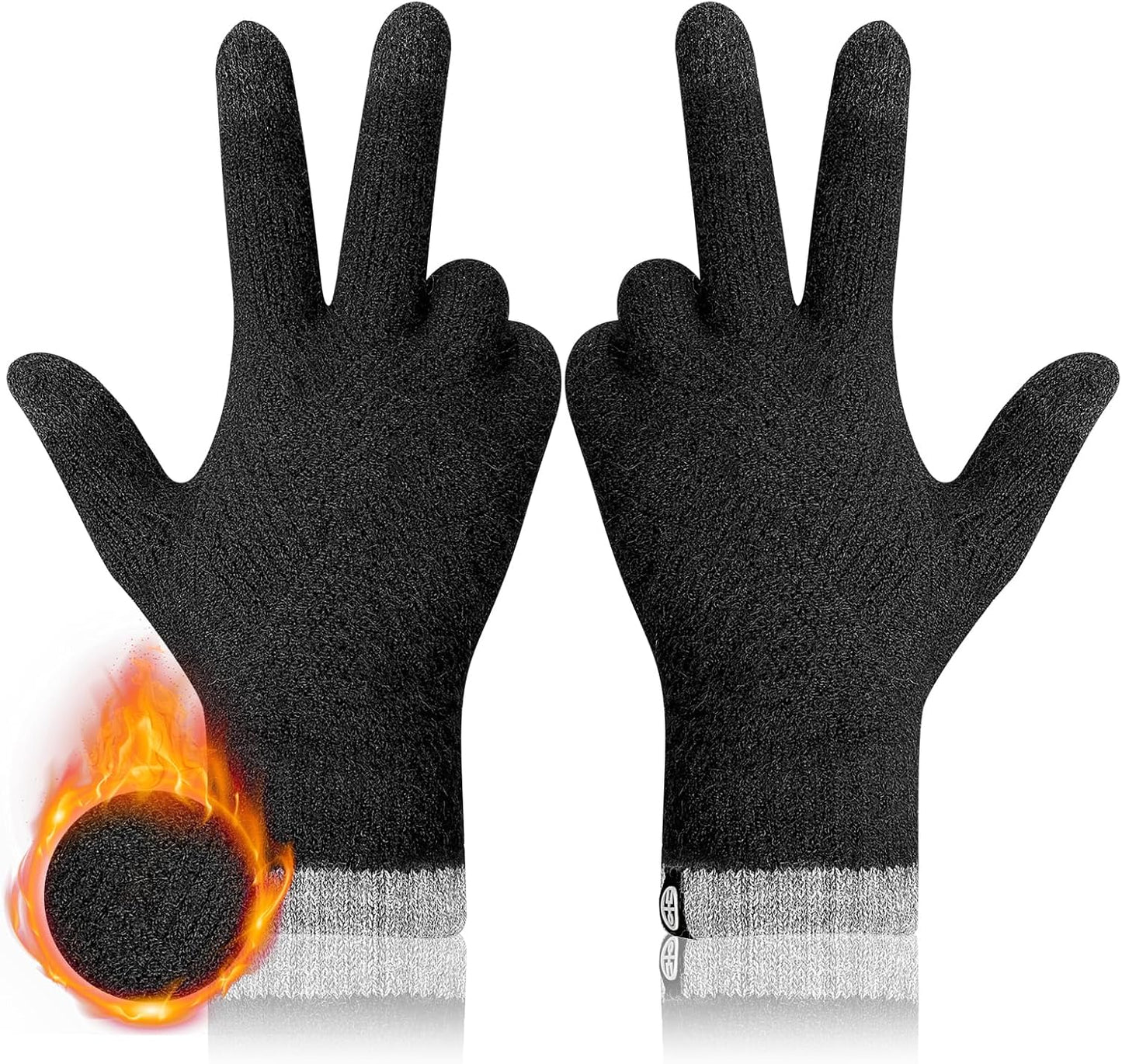 Warm Touch Screen Winter Gloves for Women