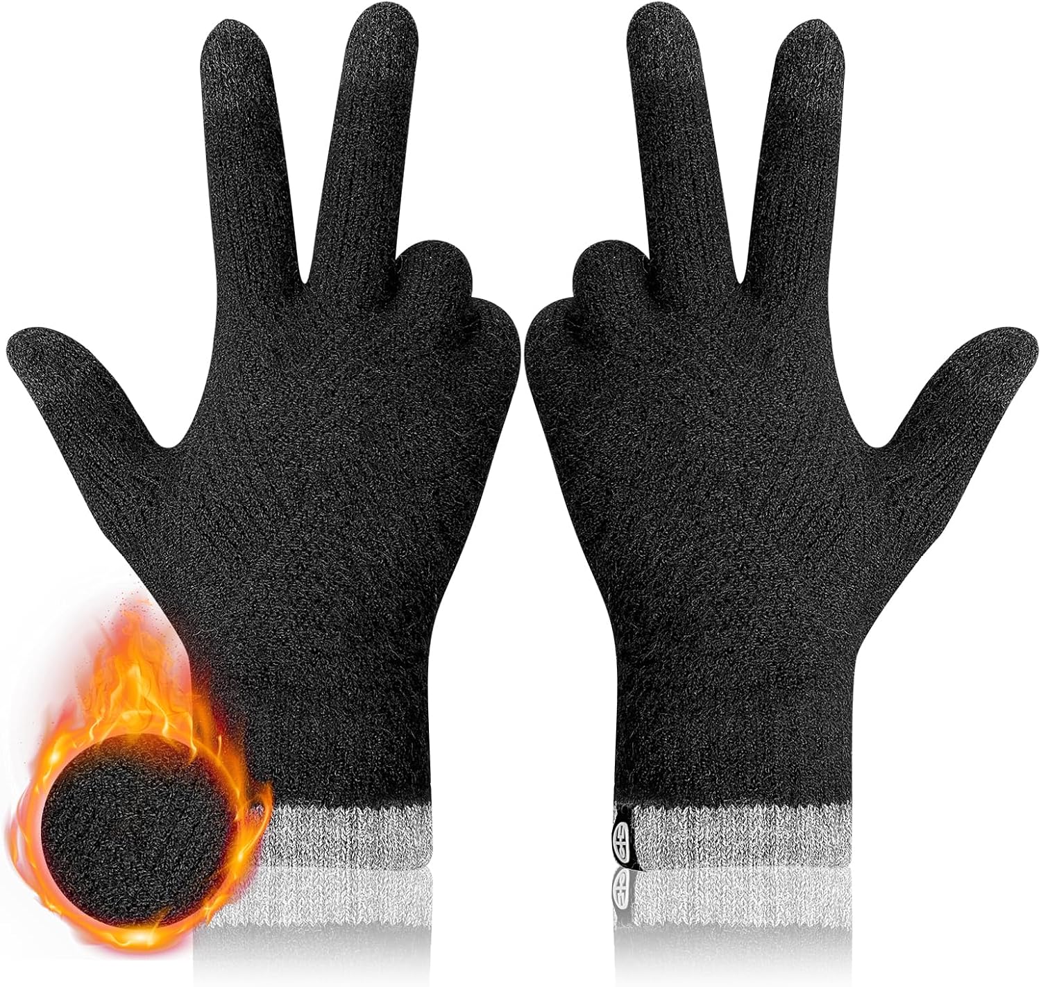 Warm Touch Screen Winter Gloves for Women
