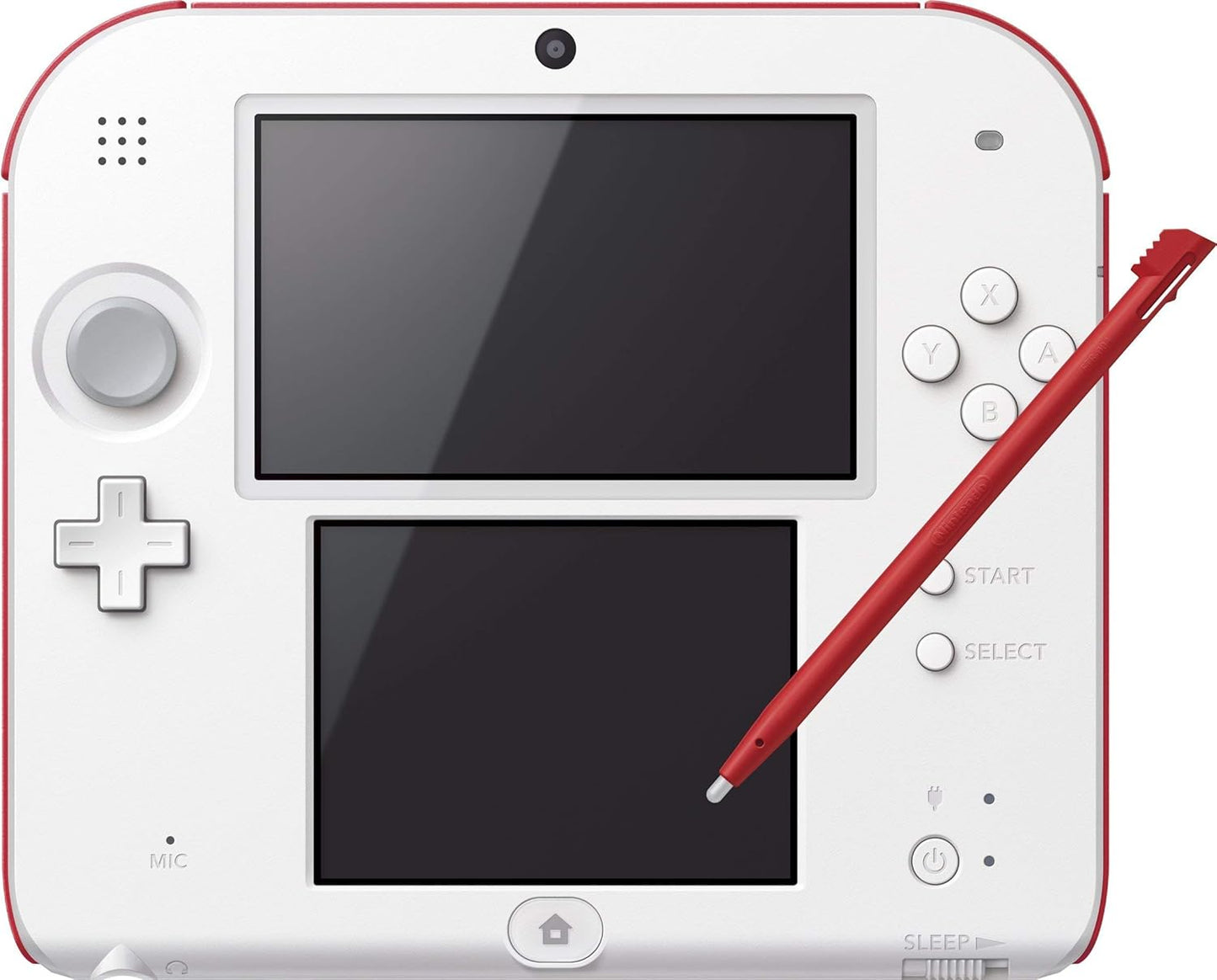 Nintendo 2DS Scarlet Red / White - A Fun Gaming Experience