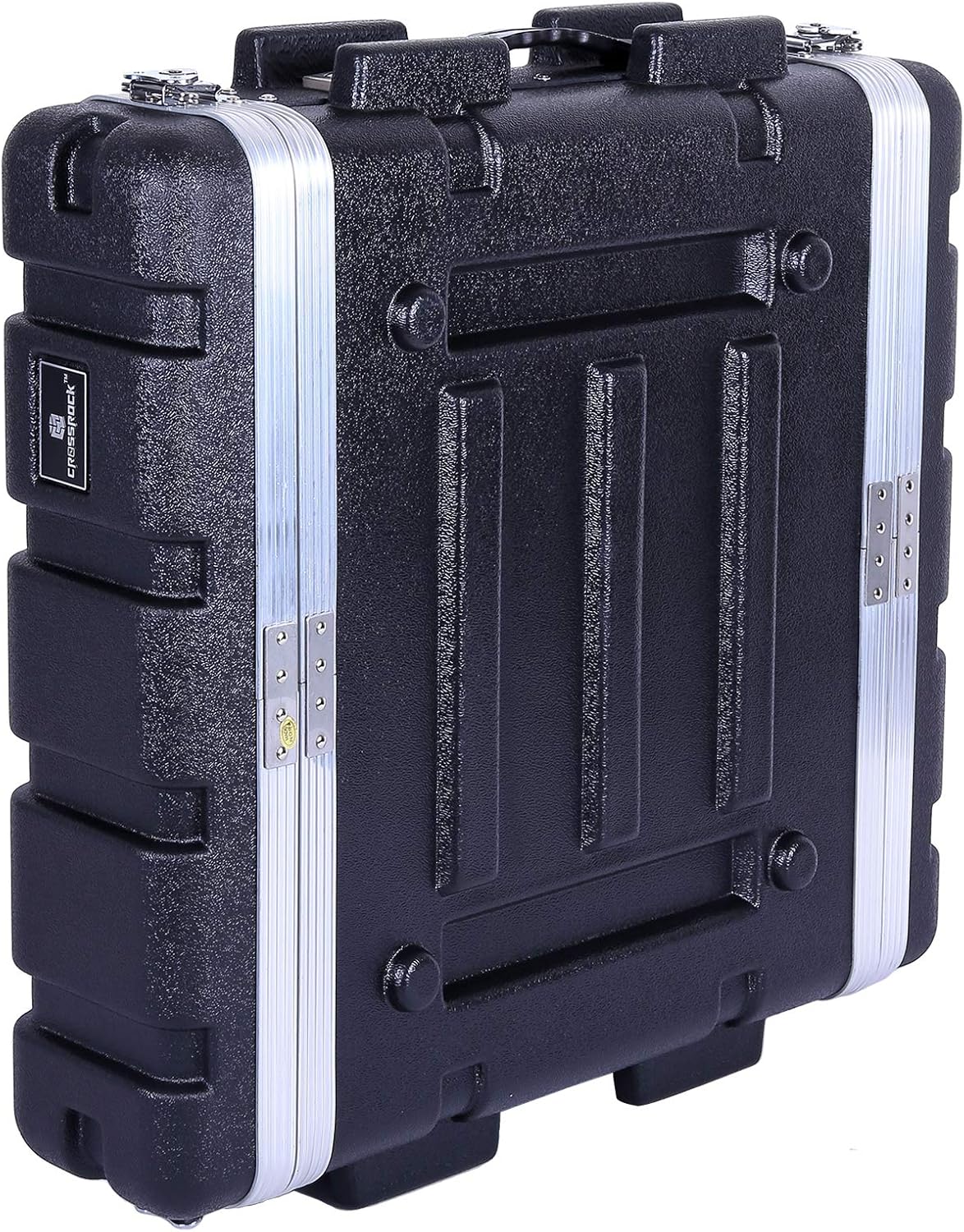 Crossrock Stackable 2U Rack Case with Heavy Duty Hardware