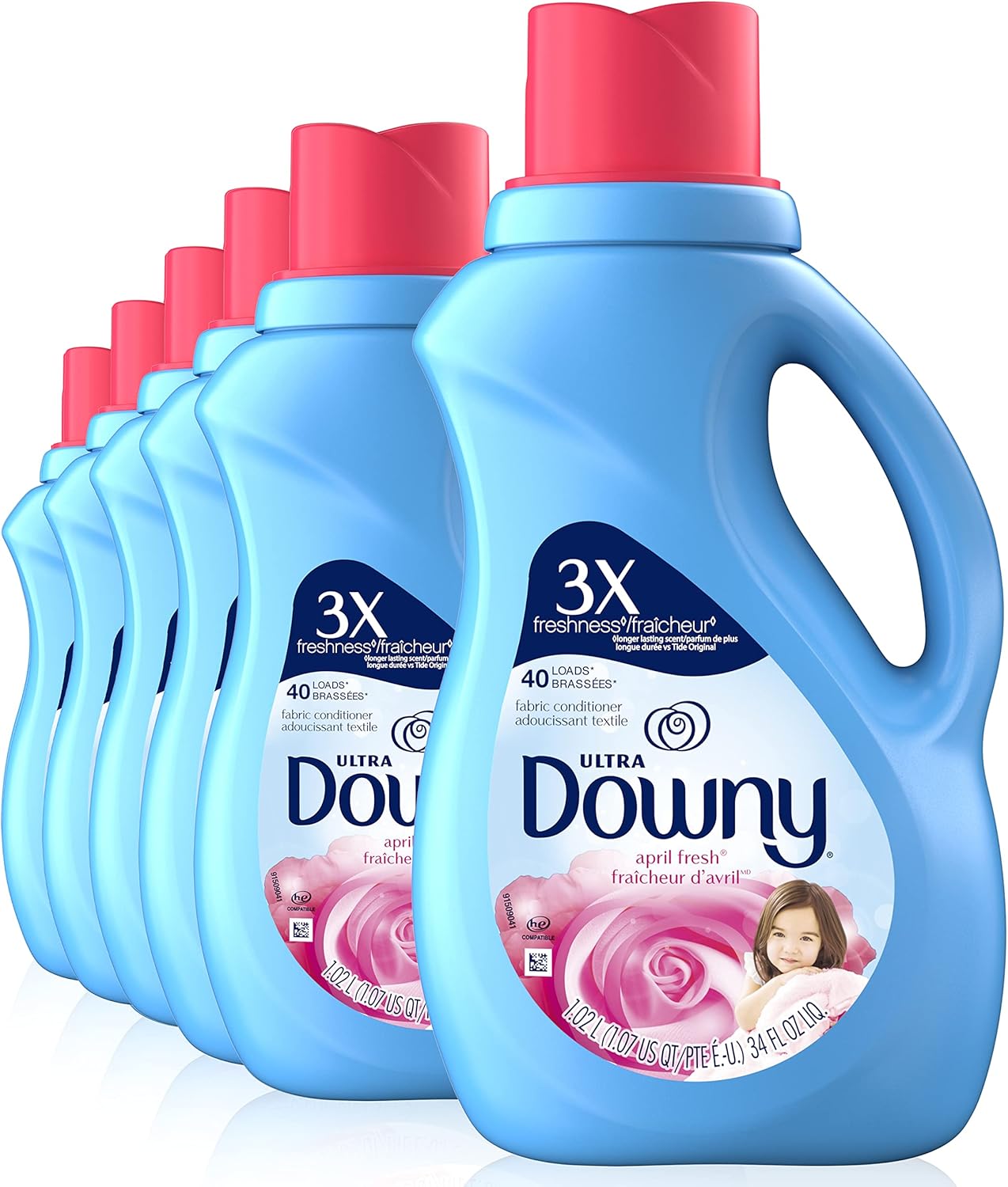 Downy Ultra April Fresh Laundry Fabric Softener for Soft Fabrics