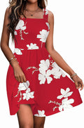 Women's Summer Casual Square Neck Dress with Pocket (Style R2ZS)