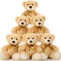 MorisMos Teddy Bear Bulk Packs - 6 Small Stuffed Animals for Gifts