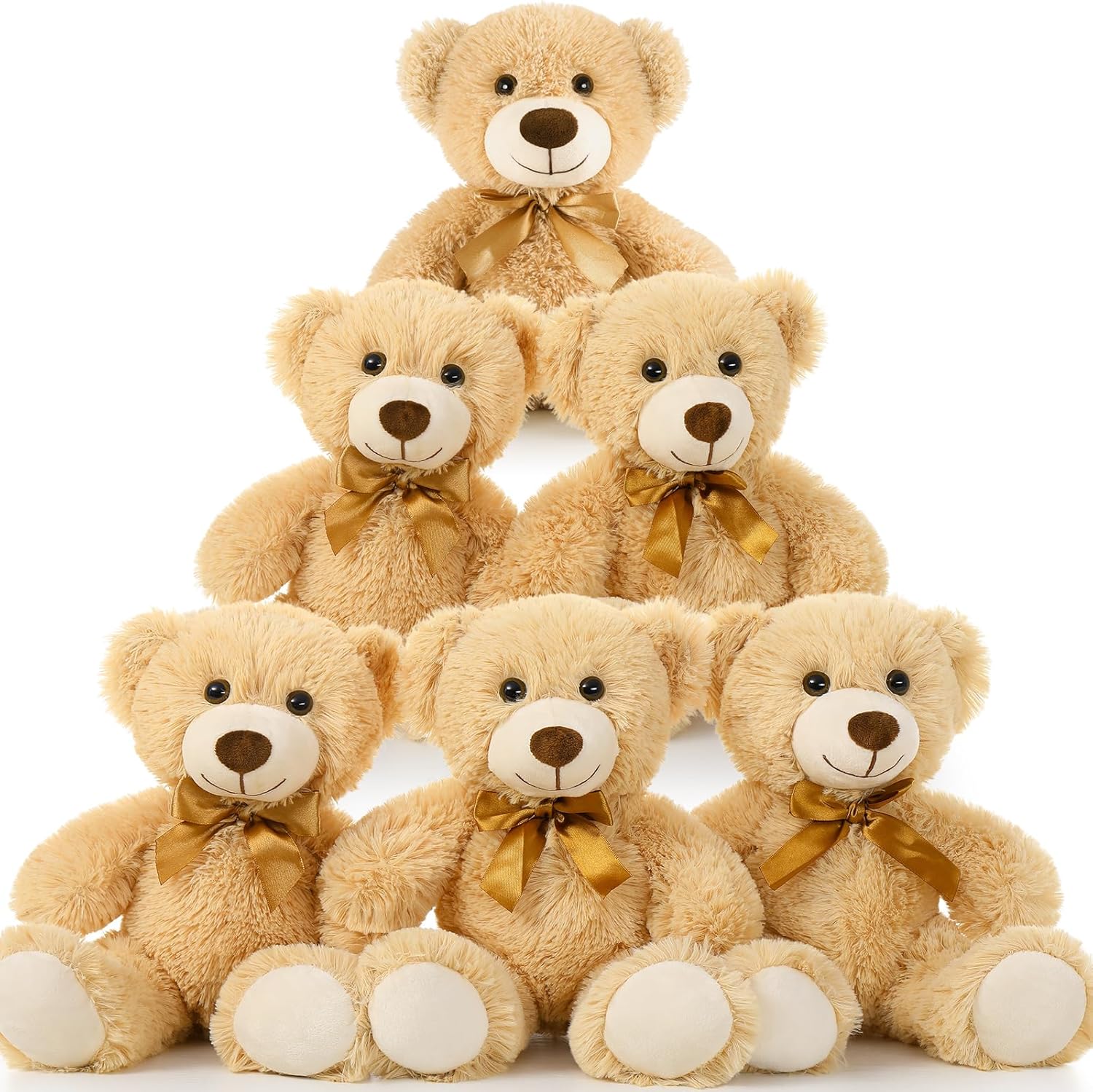 MorisMos Teddy Bear Bulk Packs - Adorable Small Stuffed Animals