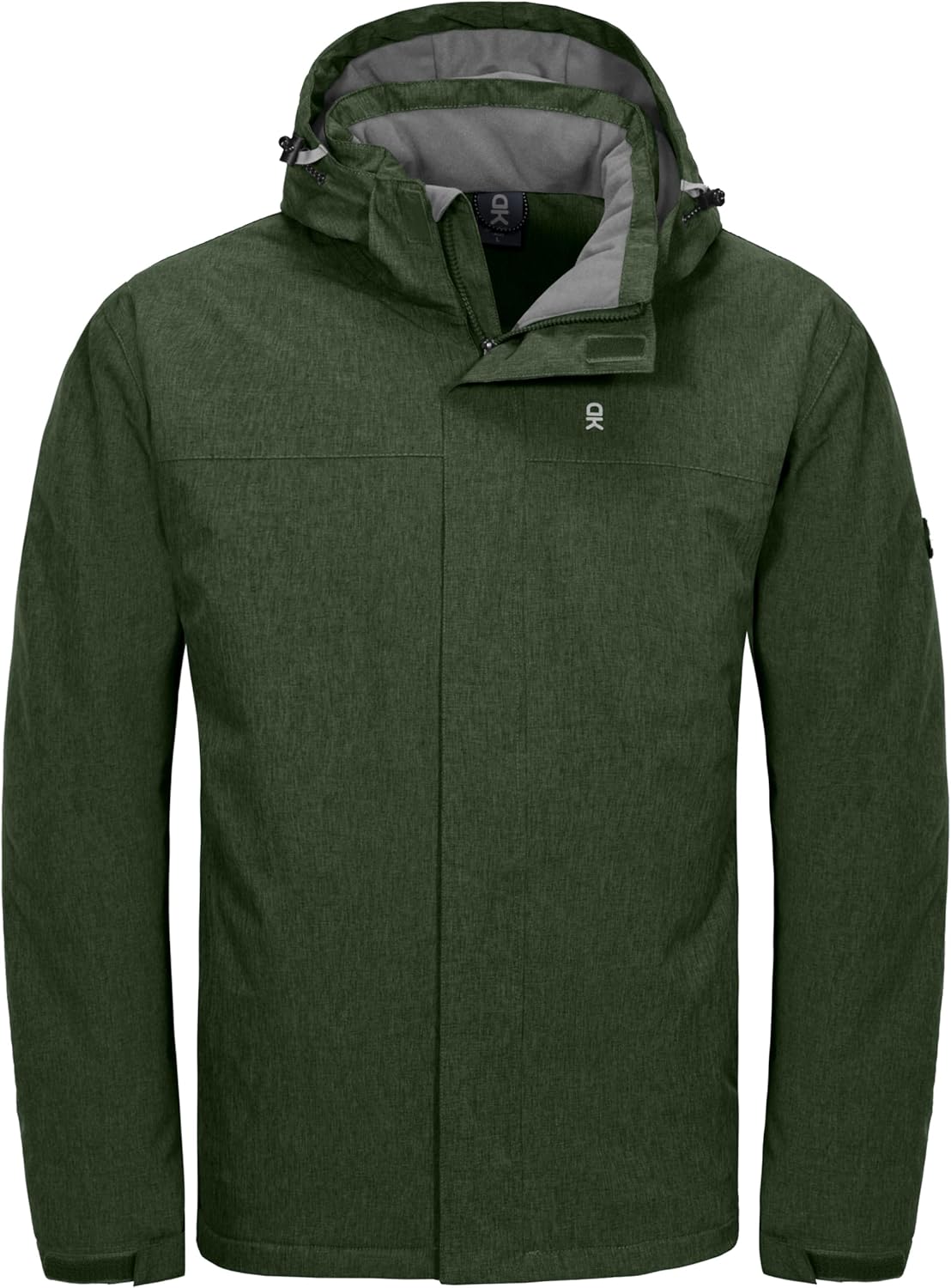 Waterproof Ski Jacket with Detachable Hood