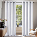 Blackout Curtains 52W x 96L Set of 2 - Star White Room Darkening