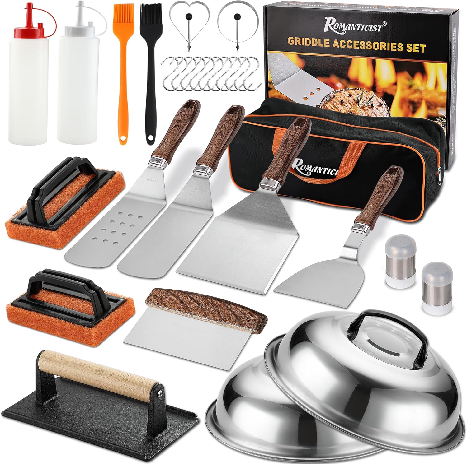 29PCS Griddle Accessories Set for Home Cooking and BBQ Fun