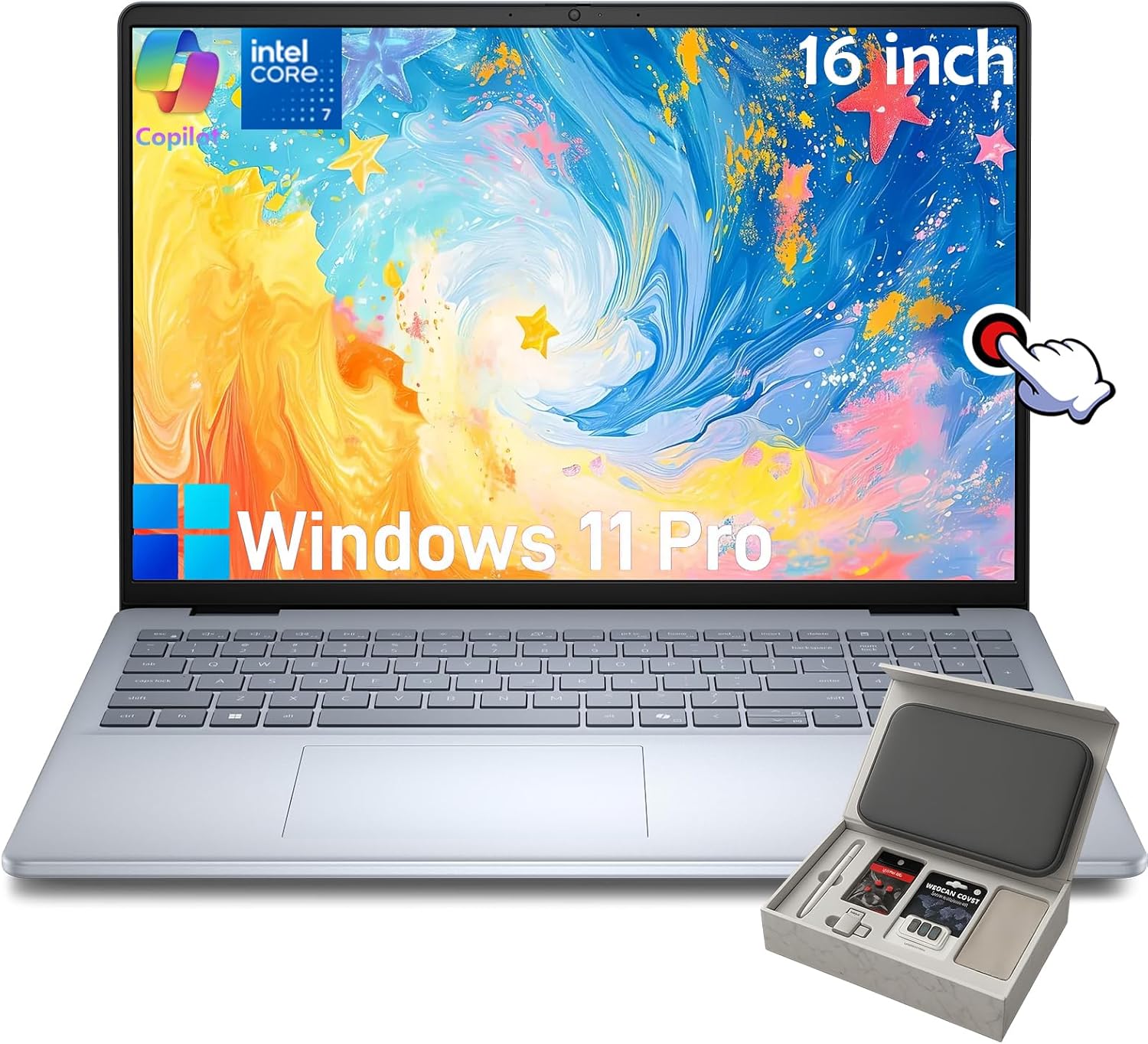 Dell Inspiron 16 Touchscreen Laptop with 10-Core Intel Power