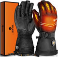 Heated Gloves for Men Women 7.4V Rechargeable Winter Gloves - Long