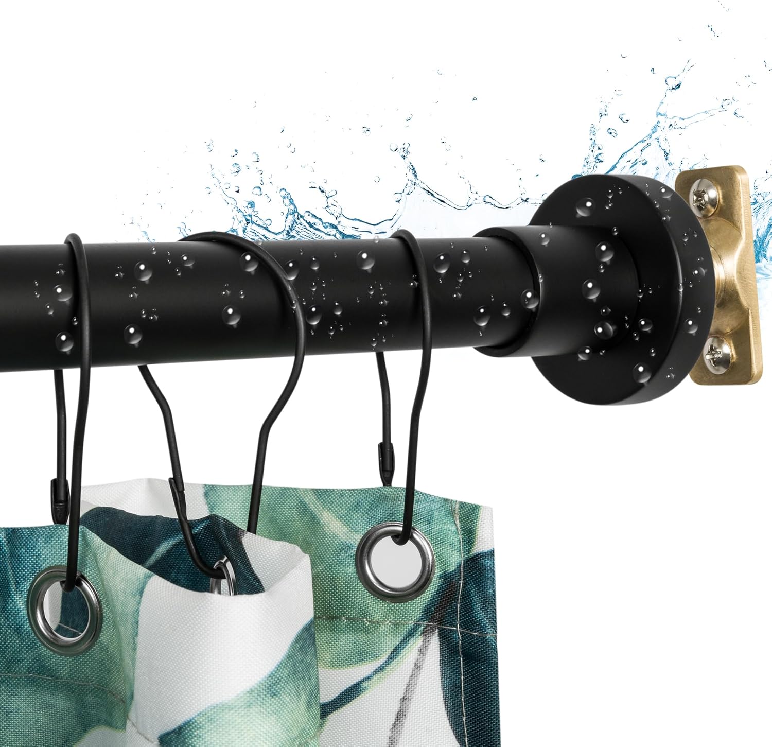 Adjustable Heavy Duty Shower Rod for Long-Lasting Use