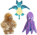 Barkbox Best of BarkBox Bundle with Plush Chew Toys for Dogs