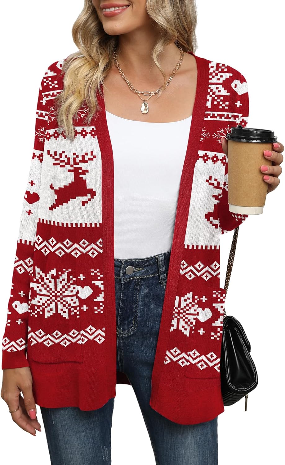 LILBETTER Womens Casual Lightweight Long Sleeve Cardigan Sweater