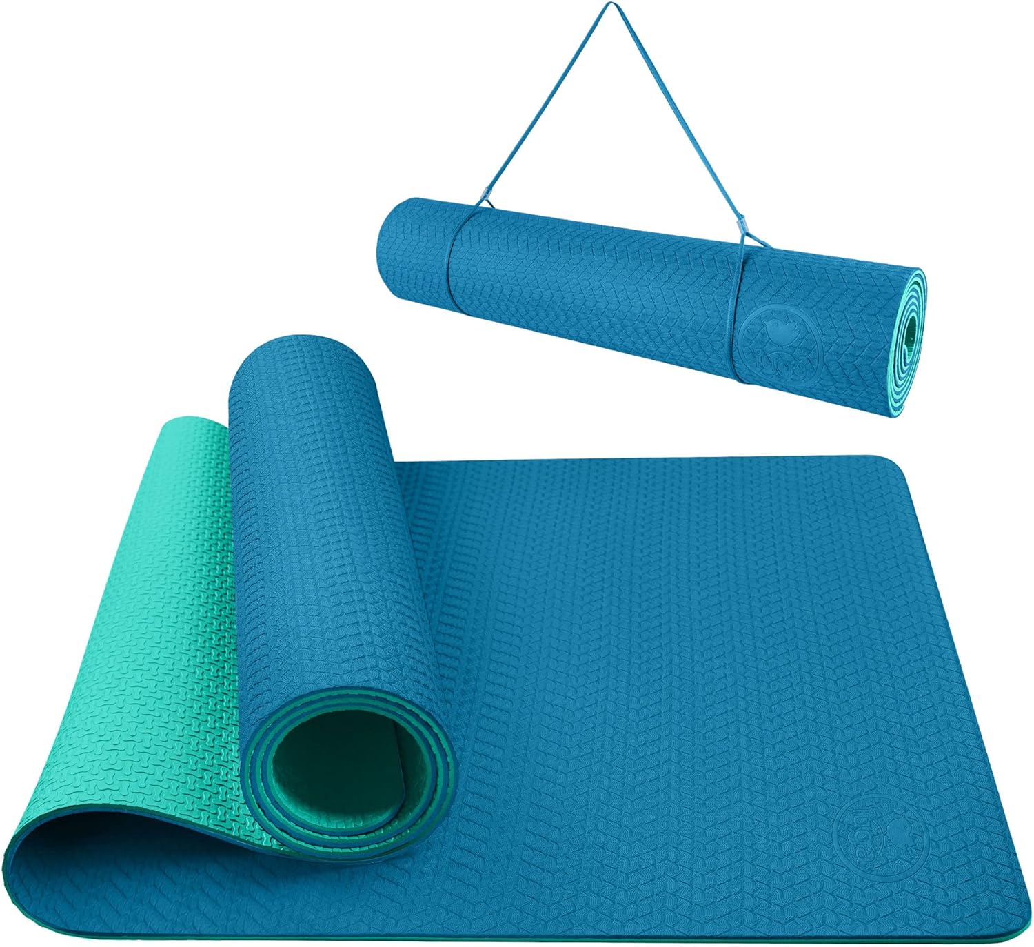 IUGA Yoga Mat Non Slip Anti-tear Eco Friendly Hot Yoga Mats