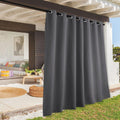 Extra Wide Outdoor Curtains W 100 x L 90 - UV Blackout Waterproof