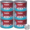 300 Pack Imation CD-R 52X 700MB/80Min Branded Logo - Bulk Blank Media