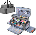 Large 2-Layer Sewing Organizer Bag with 5 Detachable Dividers - Travel