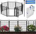 ADAVIN Tall Garden Fences and Borders for Dogs, 48 in H - Modular Yard
