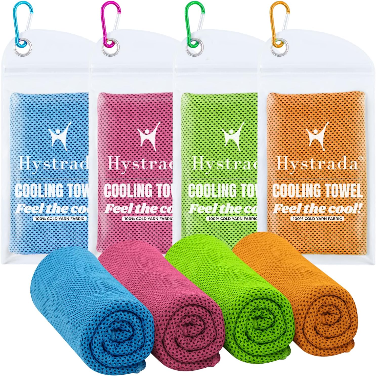 Hystrada Cooling Towel Set - Stay Cool Anywhere!